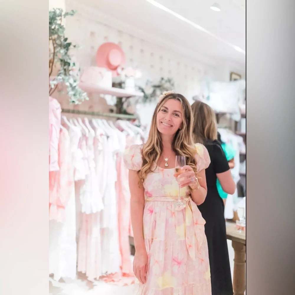 NWT $595 LoveShackFancy Karalie Cotton-silk Maxi Dress - Picture 6 of 10